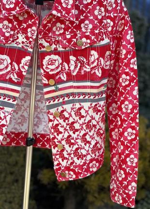 Blumarine итальялия оригинальный яркий весенний блейзер пиджак куртка6 фото