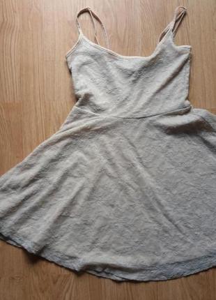 Гарне літнє гіпюрове  платтячко, сарафан1 фото