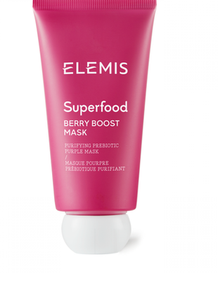 Elemis superfood berry boost mask ягідна маска-бустер з пребіотиками uk