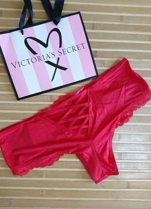 Трусики люкс серії із шнуровкою corded cheekini panty victorias secret