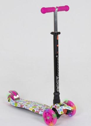 779-1400 детский самокат best scooter maxi для девочки