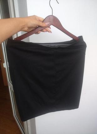Стильная юбка карандаш трикотаж, l xl5 фото