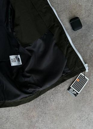 Куртка ветровка анорак мастерка мужская nike хаки курточка вітровка чоловіча найк хакі3 фото