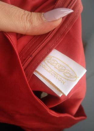 Новая шикарная юбка на запах красный тюльпан, 48-525 фото