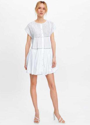 Ярусна сукня  плаття сорочка зара zara