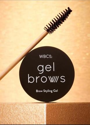 Гель + щіточка для укладки брів west barn co gel brows