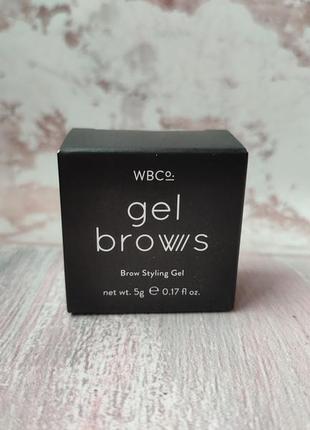 Гель + щіточка для укладки брів west barn co gel brows3 фото