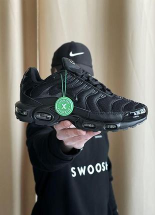 Чоловічі кросівки nike air max plus tn+ black 41-42-43-44-45-46