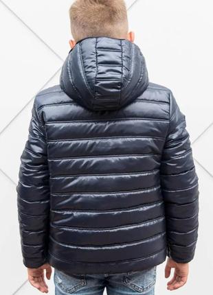 Демисезонная куртка двусторонняя для мальчиков и подростков «арсен - 3», размеры на рост 98 - 1646 фото