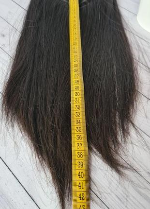 Парик накладка топер шиньон 100% натуральный волос7 фото