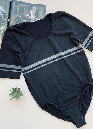 Чорний безшовний боді оригінал wolford