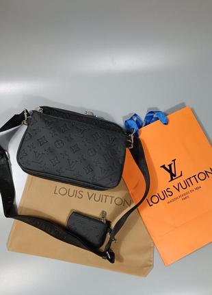 Сумка в стиле 3в1 louis vuitton trio messenger