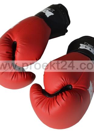 Детские боксерские перчатки boxer 6 оz кожвинил элит