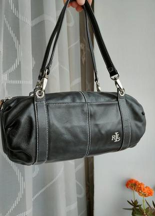 Сумка ralph lauren шкіряна сумка Lauren Ralph Lauren сумки lrl