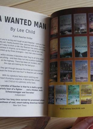 Книга англійською мовою "jack reacher : never go back" lee child7 фото