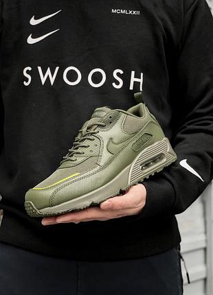Мужские кроссовки nike air max 90 surplus haki — цена 2700 грн в
