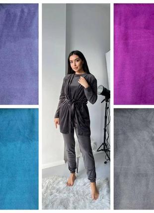 Комплект 4в1 піжама, домашній одяг