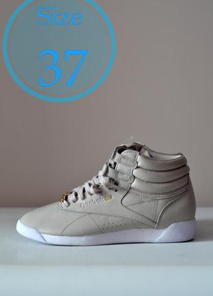 Женские кроссовки reebok freestyle hi muted, оригинал, (р. 37)