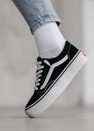 Кеды женские vans classic platform1 фото