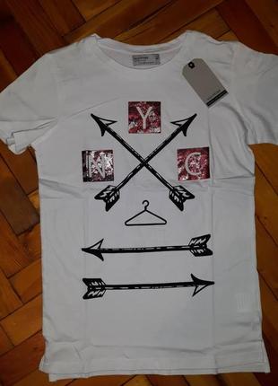 Стильна футболка,мальчик9-16літ, бавовна.турція. Різні моделі.