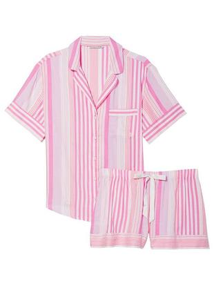 Victoria´s victorias secret виктория сикрет пижама, костюм для сна flannel short pj set