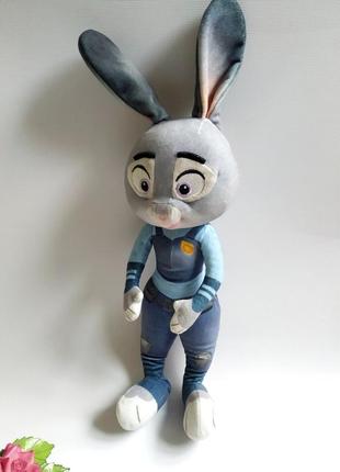 Мягкая игрушка кролик джуди хопс из мультфильма "зверополис"