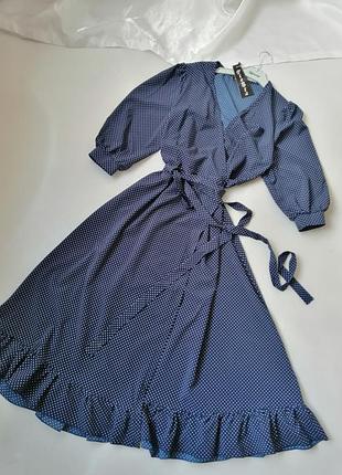 Летнее платье волан літня сукня волан