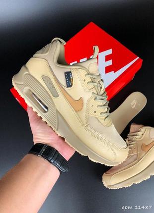 Кроссовки мужские nike air max 90 surplus песочные / кросівки чоловічі найк аир форс кроссы1 фото