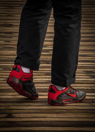 Мужские кроссовки nike kd 15 black university red #найк5 фото