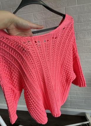 Яскраво-рожевий светр від next5 фото