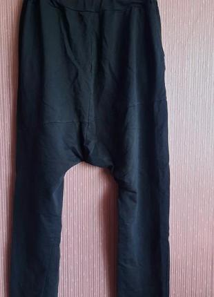 Дизайнерские итальянские штаны со спущеной матней низким шаговым швом,слонкой как rundholz rick owen gortz  made in italy6 фото
