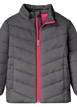 Куртка демісезонна водовідштовхувальна та вітрозахисна для дівчинки lupilu 342168 098 см (2-3 years) сірий