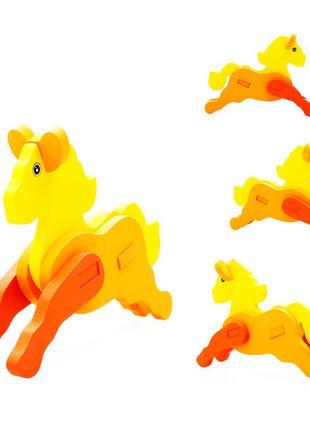 Цветные сборные 3d модели фигур животных8 фото