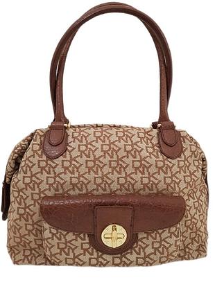 Брендовая сумка dkny лого