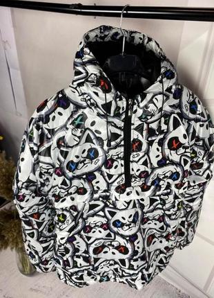 Утепленный мужской анорак / стильные куртки анораки на весну