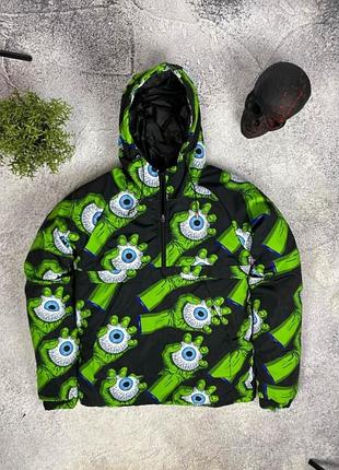 Утеплений чоловічий анорак / якісні весняні куртки для чоловіків