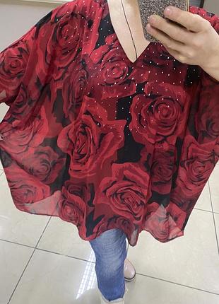 Блузка батал