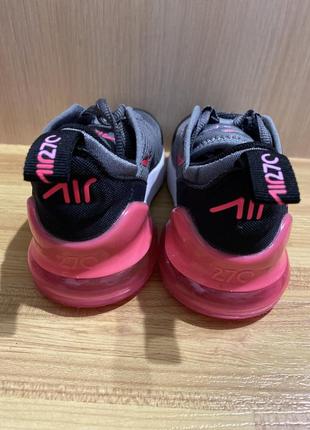 Детские кроссовки nike little kids air max 270 original4 фото