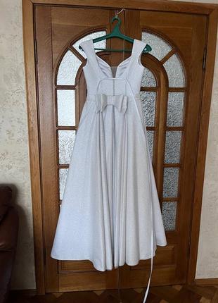 Веільна сукня біла4 фото