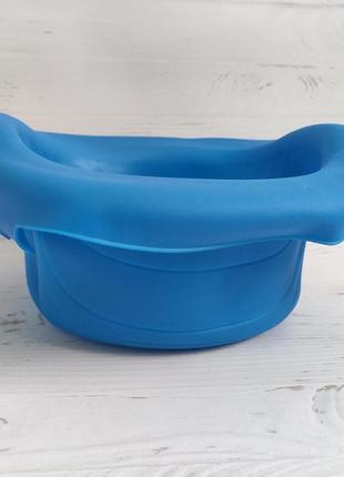 Многоразовая силиконовая вставка для дорожного горшка potette plus, силиконовый вкладыш для горшка