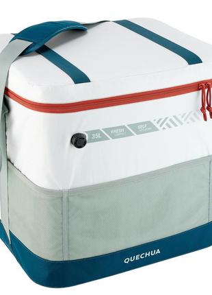 Похідна сумка-холодильник / термосумка quechua compact 35л для кемпінгу