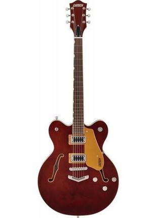 Гитара полуакустическая gretsch g5622 electromatic center block double-cut with v-stoptail aged walnut