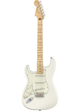 Электрогитара fender player stratocaster lh mn pwt