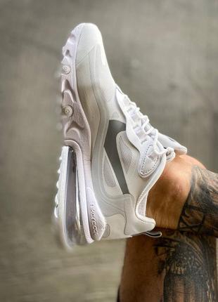 Кроссовки nike air max 270 react "white"6 фото