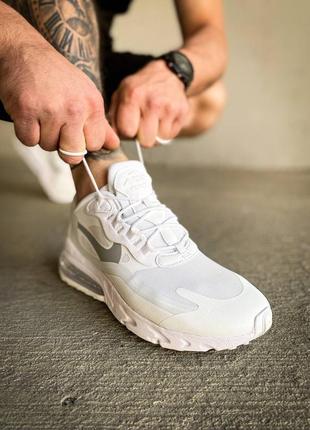 Кроссовки nike air max 270 react "white"7 фото