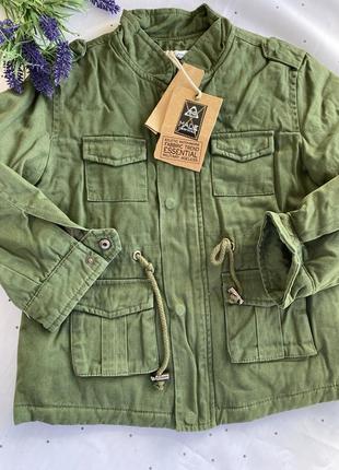 🔥стильна весняна куртка для хлопчика street gang  розмір 32 128-134 см1 фото