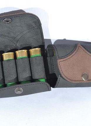 Подсумок на 8 патронов кожа