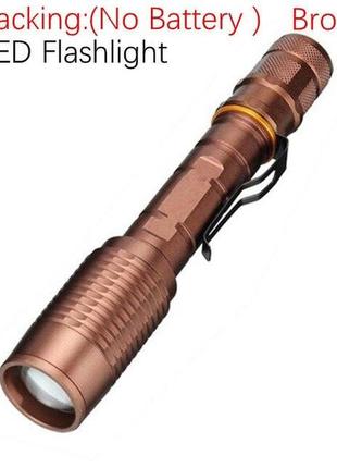 Масштабований xm-t6 l2 світлодіодний поліцейський зум світлодіодний ліхтарик ліхтарик ліхтарик ліхтарики з використанням акумулято