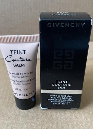 Givenchy teint couture blurring foundation balm spf 15 тональный крем 5ml