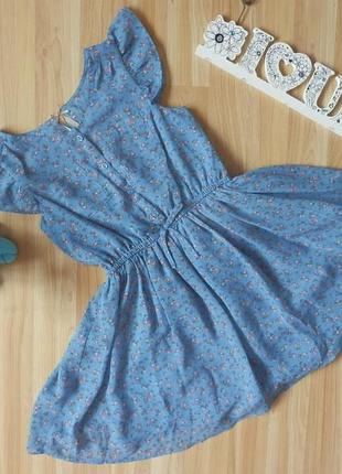 Фирменное нарядное платье next девочке 6 лет состояние отличное.